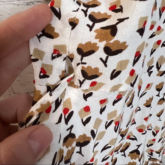 Faithfull the Brand Salvador Top Sabine Floral Print Size Extra Large (US 10) - Picture 9 of 16